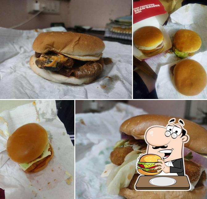 Order a burger at Wendy's