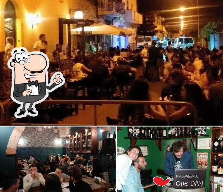 Gli interni di Flatus Vitae Beer Pub