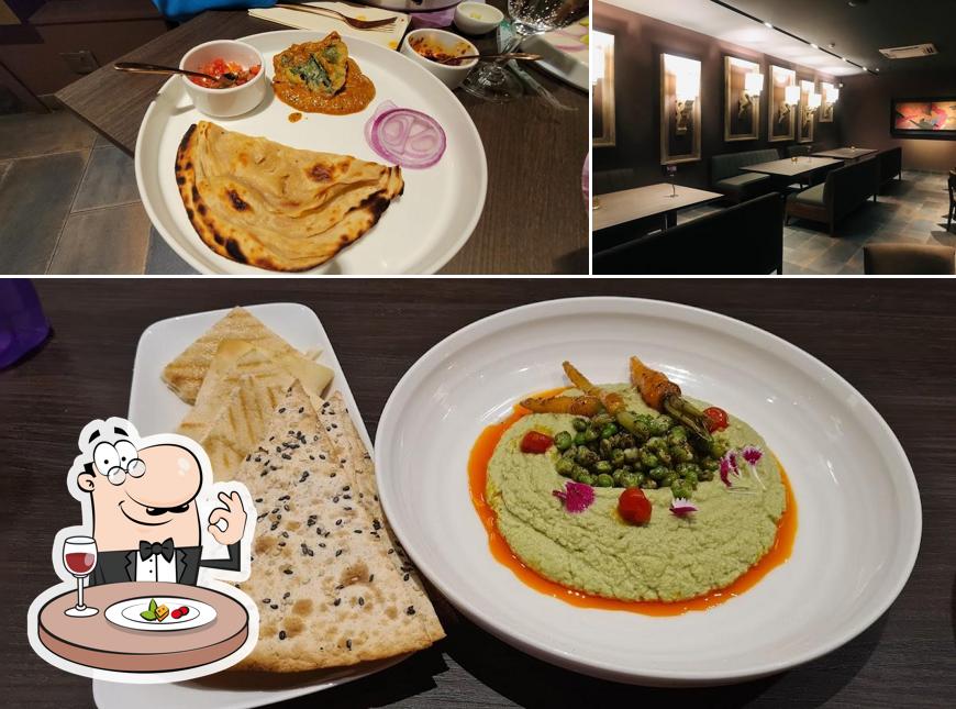 The restaurant's food and interior