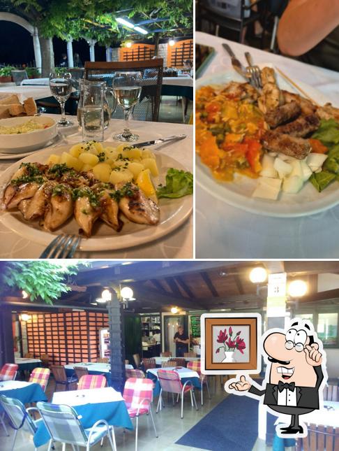 Gli interni di Adria Grill