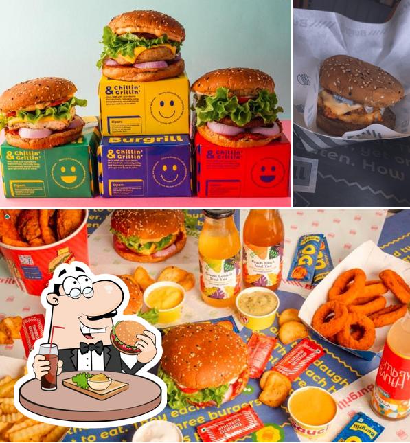 Try out one of the burgers available at Burgrill - The OG's of Grilled Burgers