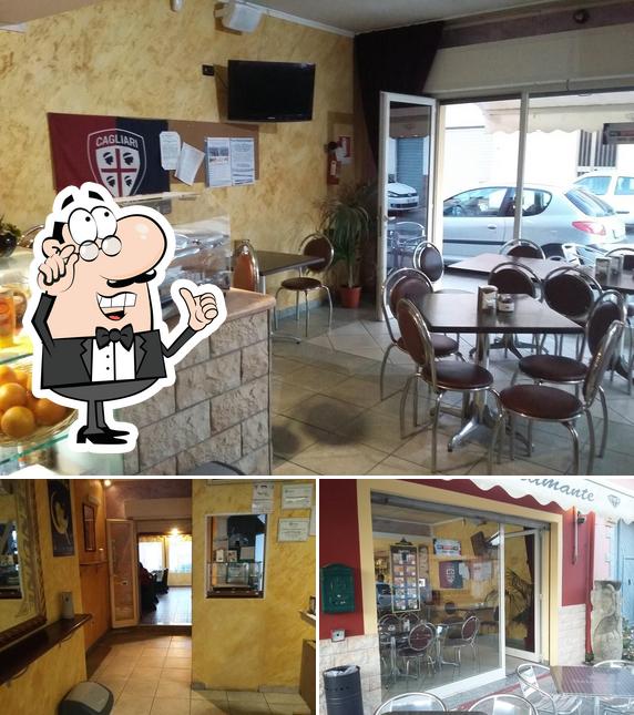 Gli interni di Wine Bar