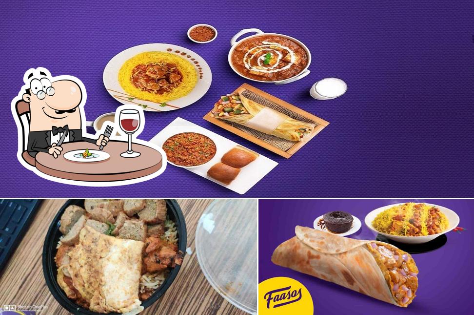 Food at Faasos - Wraps, Rolls & Shawarma