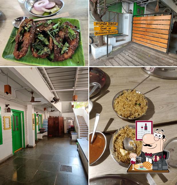 Get meat dishes at Godavari Restaurant