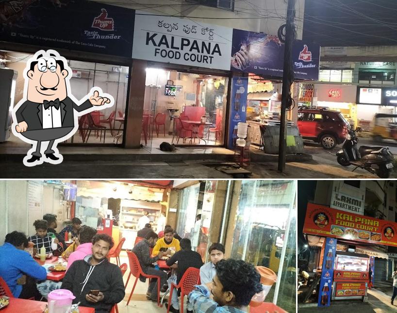 Kalpana Food Court is distinguished by interior and food