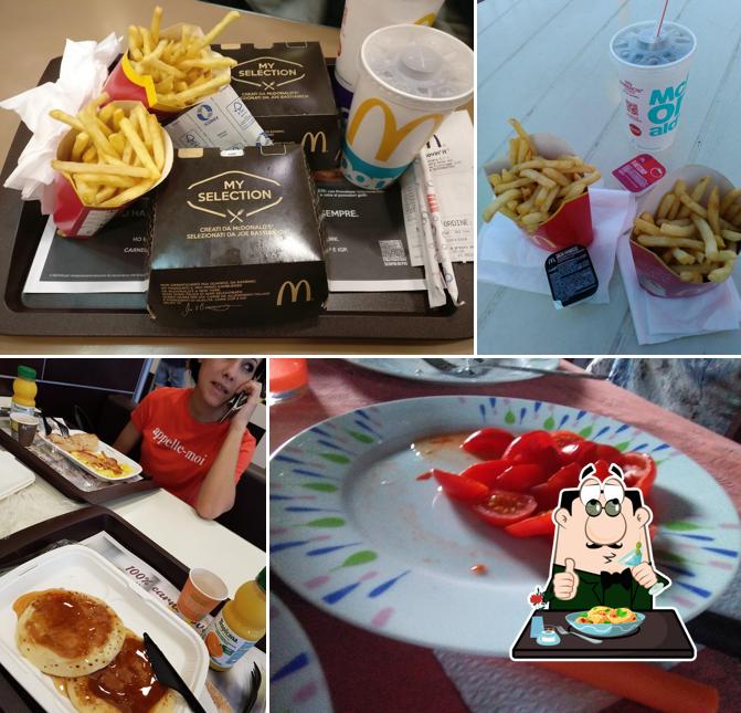 Platti al McDonald's Pieve Fissiraga