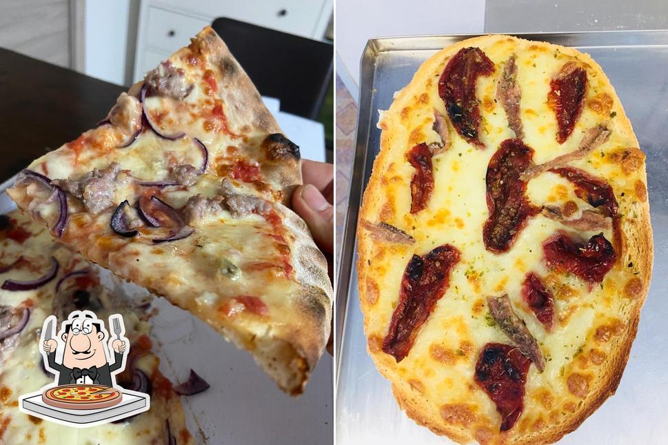 A Pizzeria Dal Giampy, puoi prenderti una bella pizza