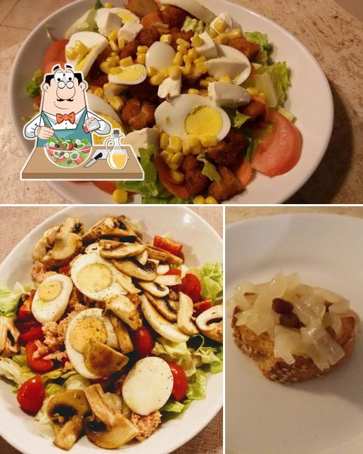 Salade grecque à Desperados