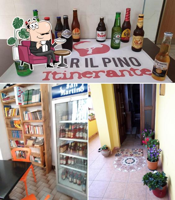 La immagine della interni e birra di Bar Il Pino