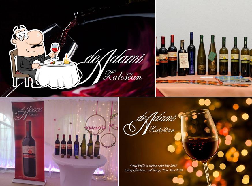 Zaloščan wines De Adami