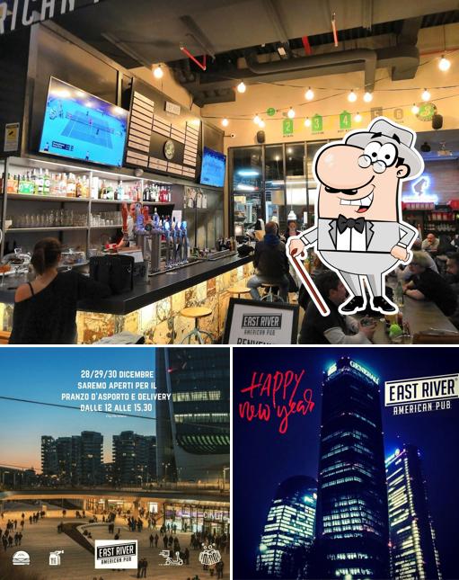Guarda gli esterni di East River | American Pub Citylife