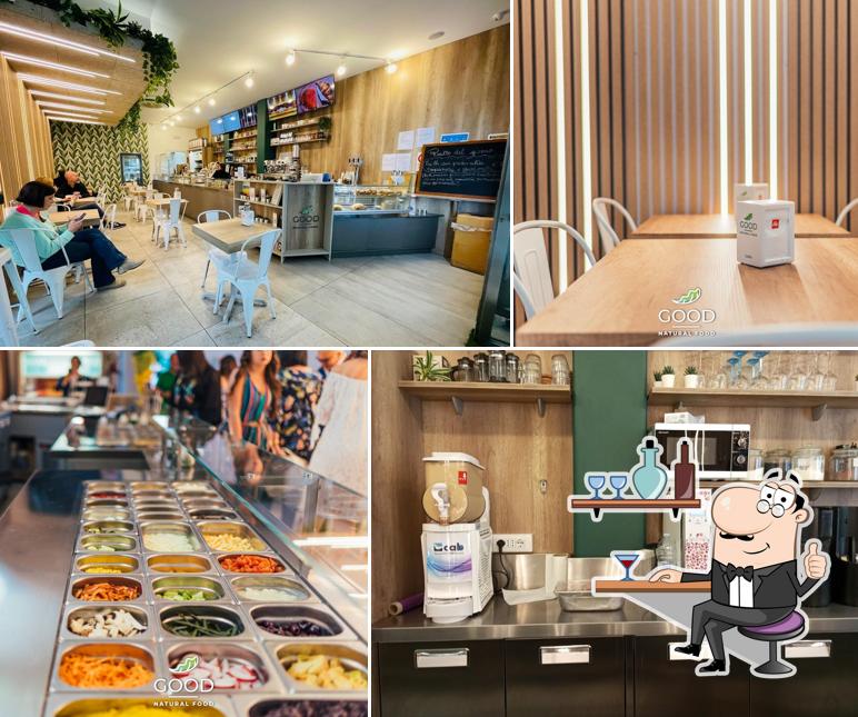 Gli interni di Good Natural Food