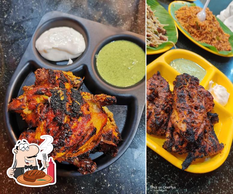 Get meat meals at ALTHAF FOOD COURT