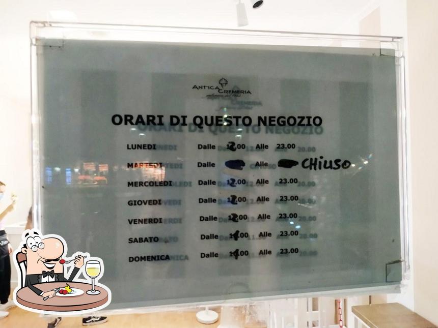 Cibo al Antica Cremeria