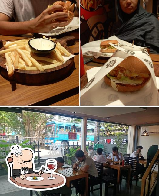 Among various things one can find food and interior at Burger Lounge kodungallur