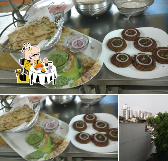 The restaurant's food and exterior