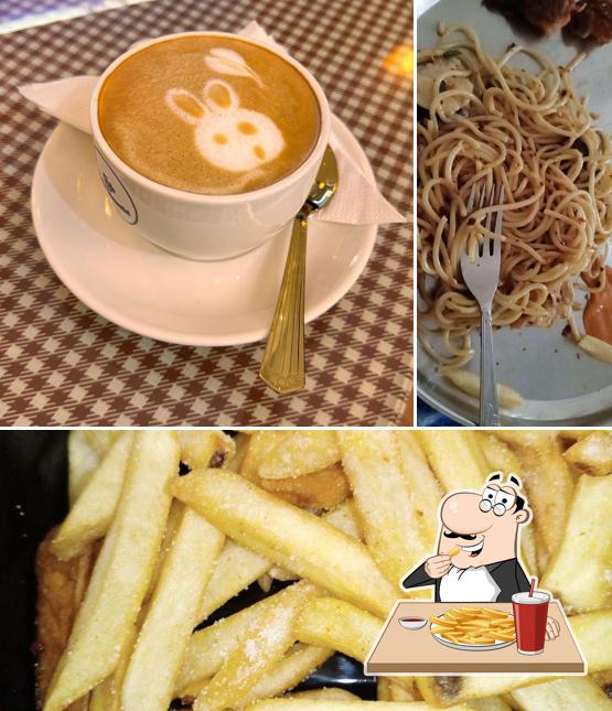 French fries at Cafe Mosshi