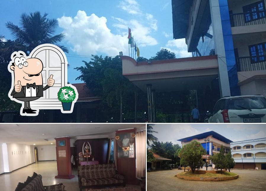 Hotel Gayathri International is distinguished by exterior and interior