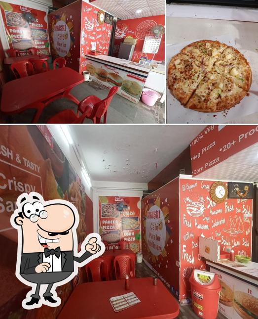 Khushi cafe is distinguished by interior and food