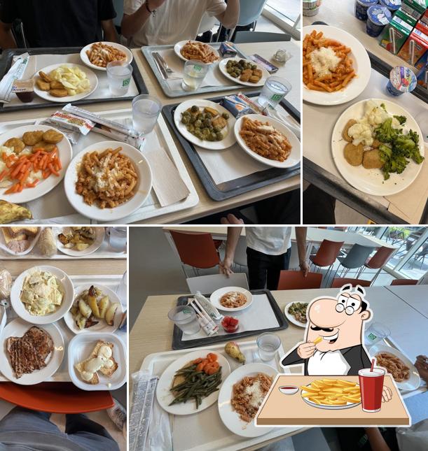 Patatine fritte al Mensa Humanitas