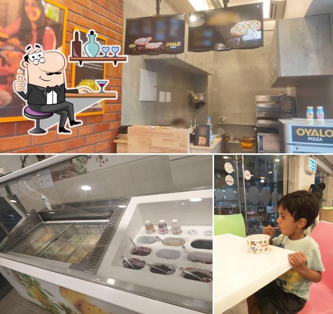 The interior of O!yalo Pizza