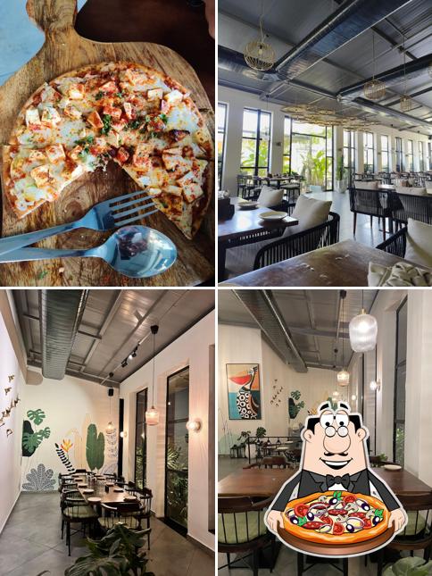 Pick pizza at O'Rica - Tropical Kitchen
