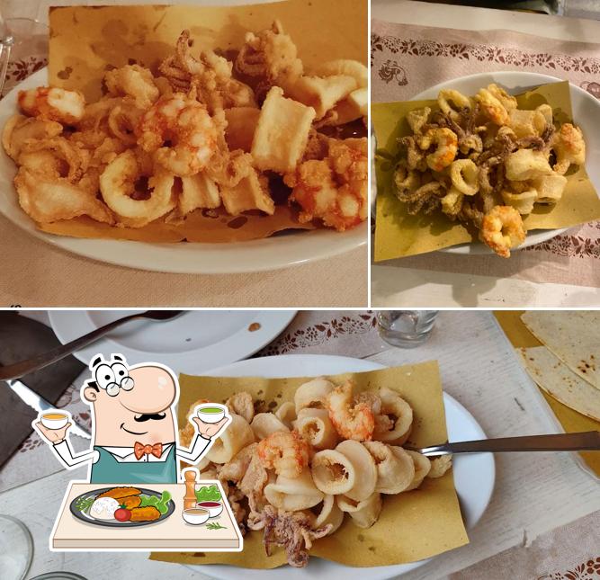 Calamari fritti al Osteria di mare da Wally