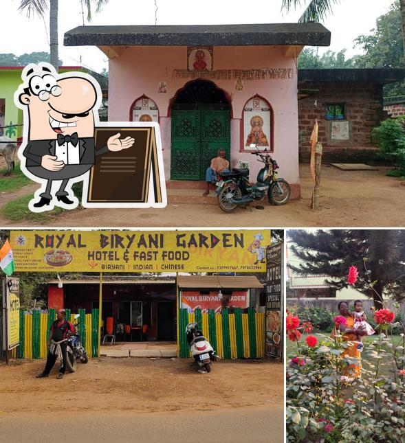 The exterior of ROYAL BIRYANI GARDEN