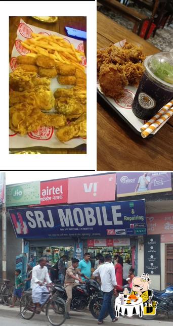 Among different things one can find food and exterior at Burger Walla