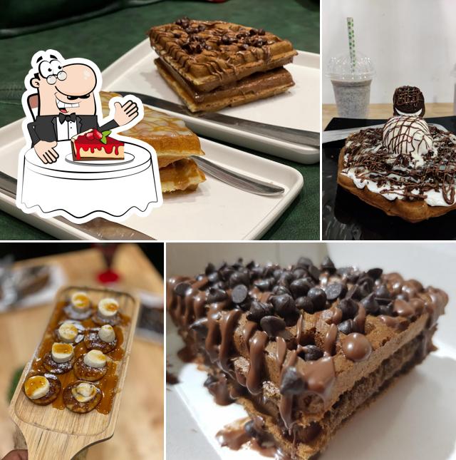Waffee House Thalassery offers a number of sweet dishes