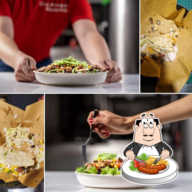 Food at California Burrito Mexican Kitchen @ Attapur