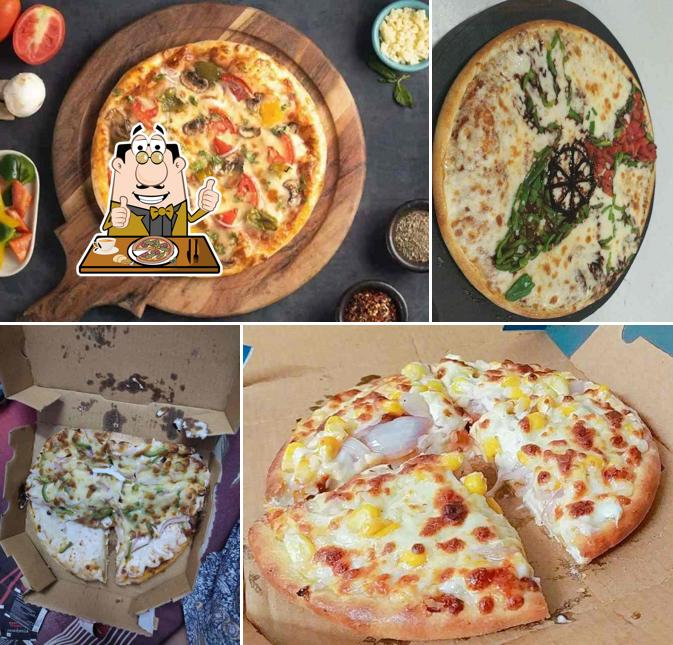 Try out pizza at Da Mexican Pizza