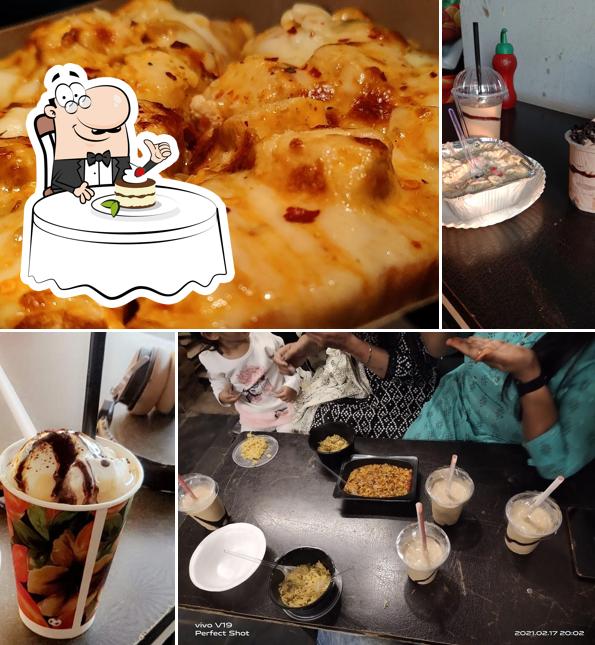 Diya Cafe serves a range of sweet dishes