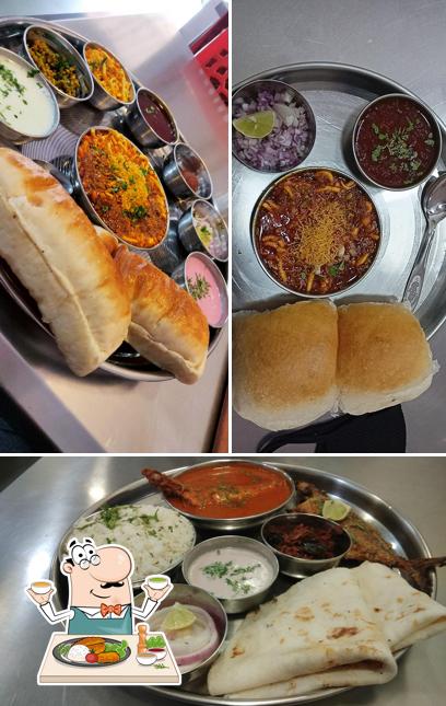 Food at Gore's Misal & Family Restaurant