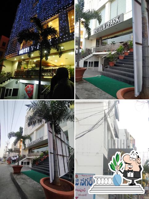Enjoy the view at the outside area of Hotel V-Park Karimnagar
