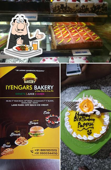 Food at Iyengar Bakery