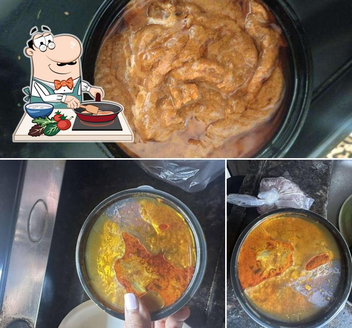 Chicken curry at Kareem's Restaurant