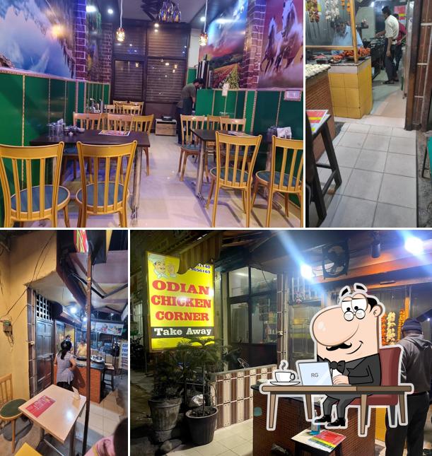 Check out how Odian Chicken Corner and Family Restaurant looks inside