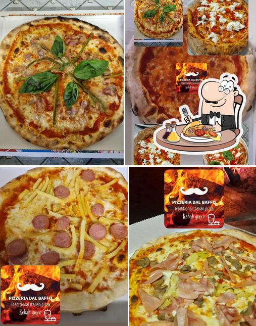 Ordina una pizza a Pizzeria & kebab dal baffo