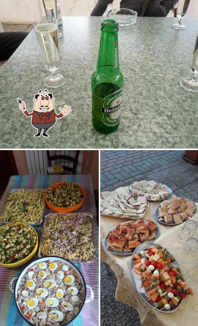 La immagine di cibo e birra da Bar Arci Cona