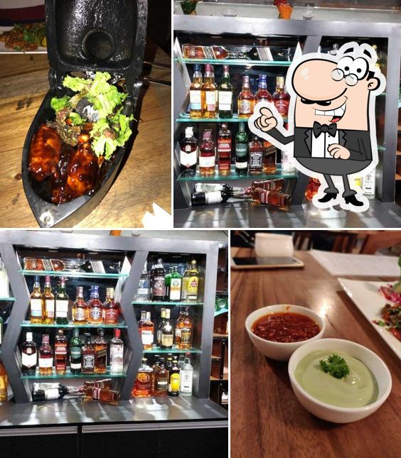 The interior of Blackberry Restaurant & Bar
