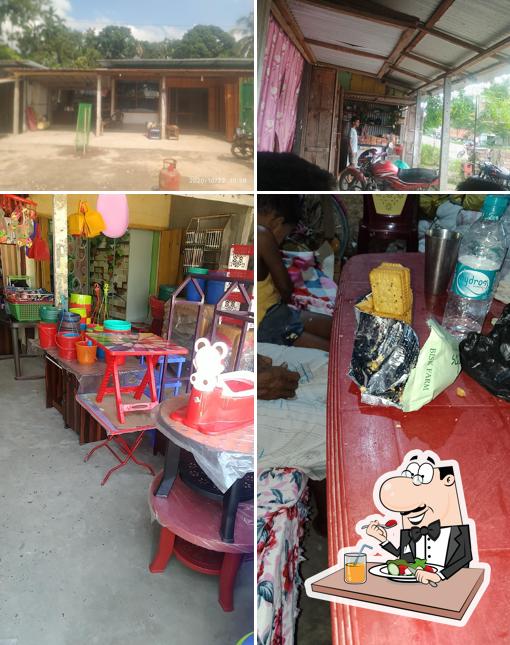 Check out the picture depicting food and exterior at Bichmillah Hotel