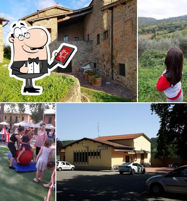 Gli esterni di Casa Del Popolo Di Lucolena