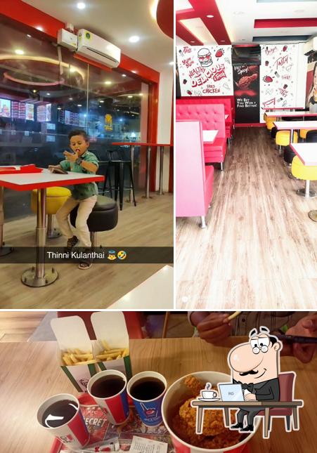 The interior of Heat Square Udumalpet