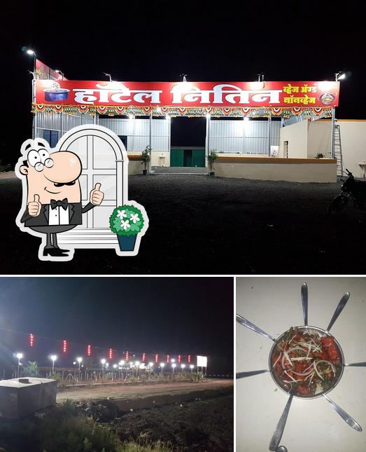 Hotel Nitin Jalna Road is distinguished by exterior and food