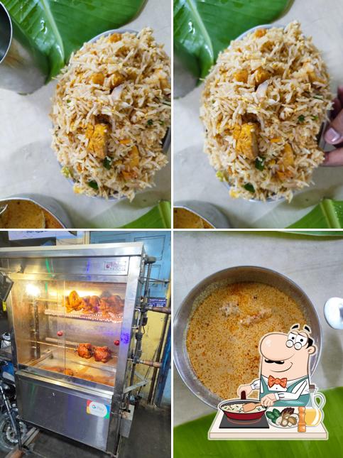 Fried rice at Hotel Om Saravana family restaurant