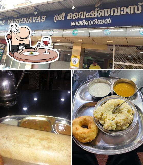 Among different things one can find food and exterior at Sree Vaishnavas