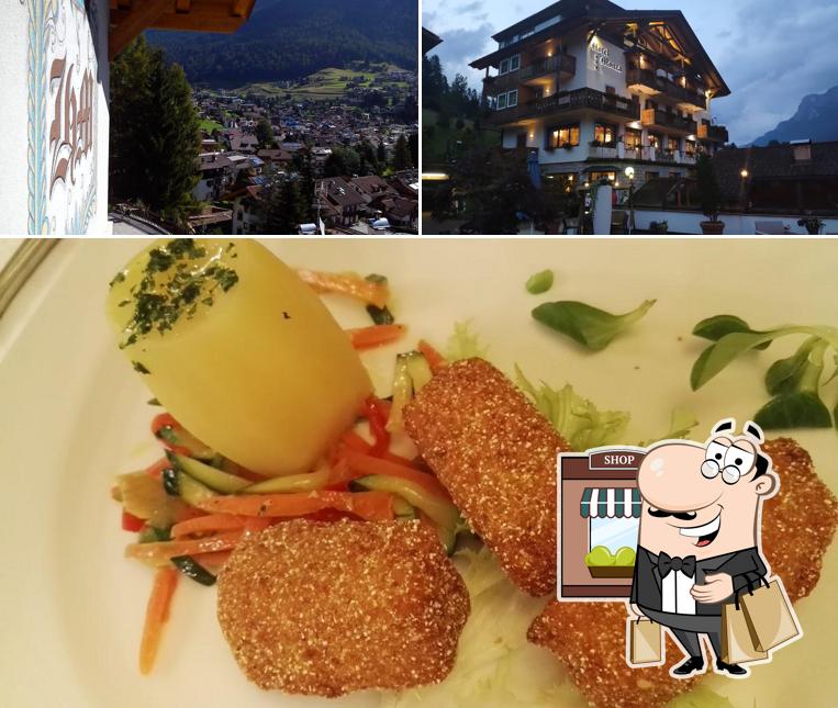 La immagine di esterno e cibo da Hotel Monza