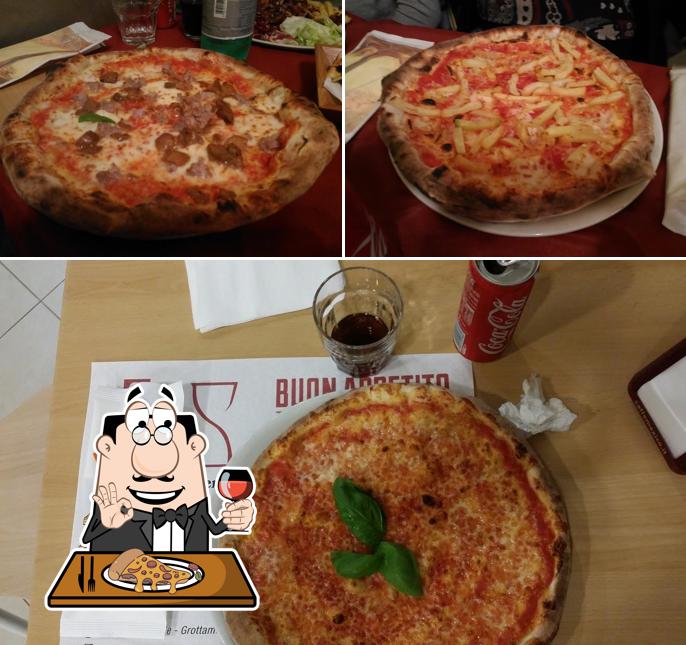 A Pizzeria a Tempo Perso, puoi ordinare una bella pizza