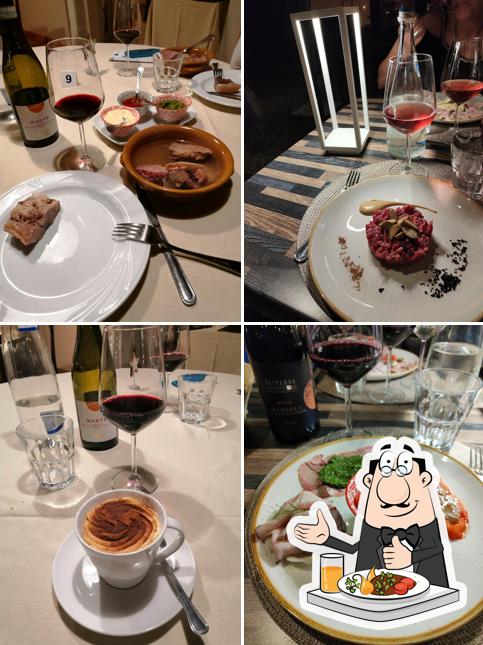 Cibo al Ristorante La Rana Bollita